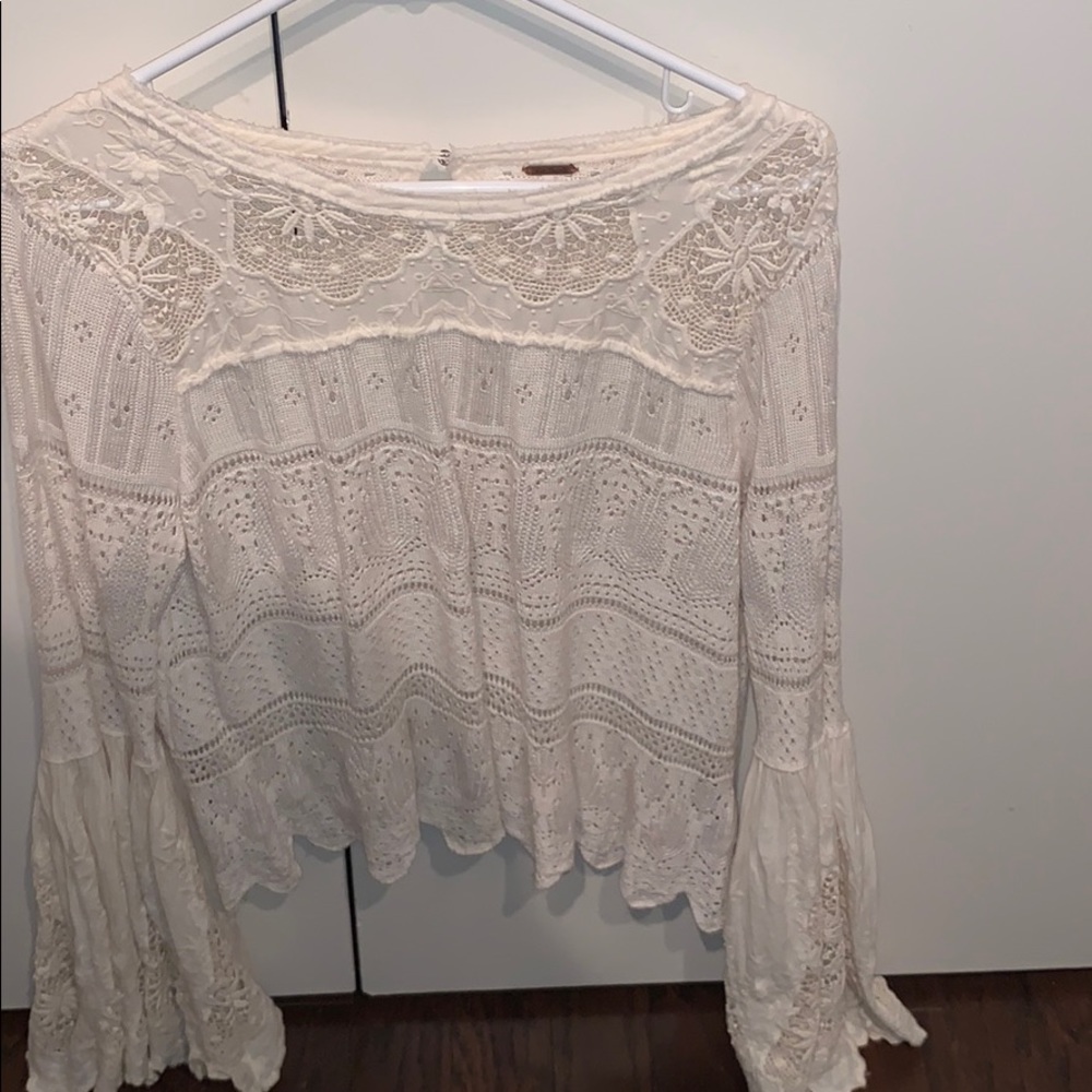 Free people bell sleeve top